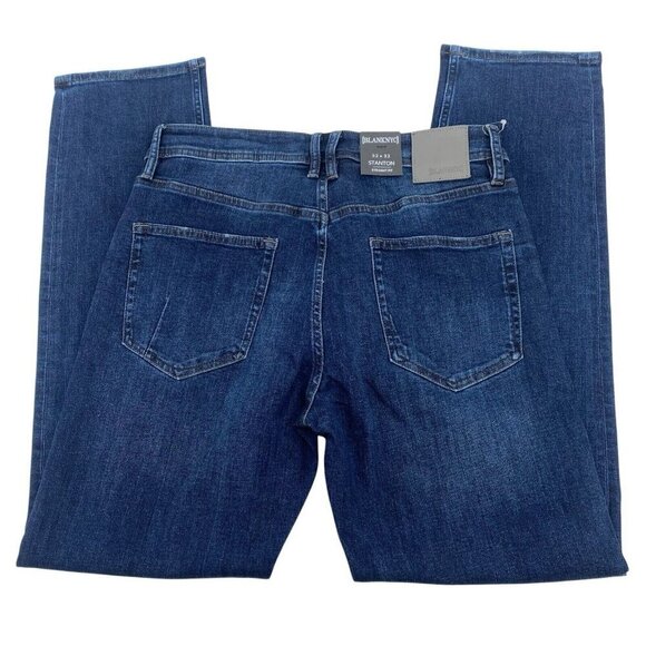 Blank NYC Stanton Straight Fit Medium Wash Blue Mens Size 32x32 Denim Jeans - Picture 2 of 12